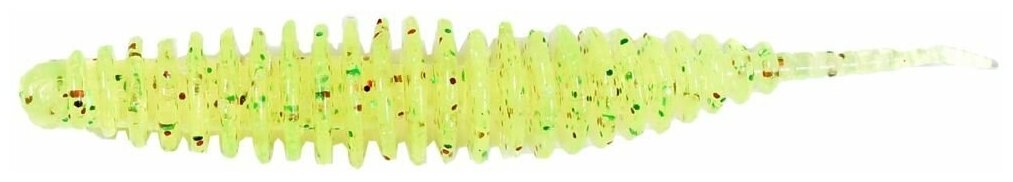 Слаги съедобные искусственные Lucky John TRICK ULTRAWORM 2in (50 мм), цвет S15, 9шт.