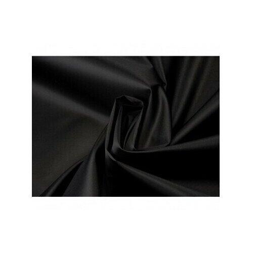 фото Курточная ткань для шитья ткань оксфорд 210d pu1000, текса вей, плотность 95, ширина 1,5*5, черный нет бренда