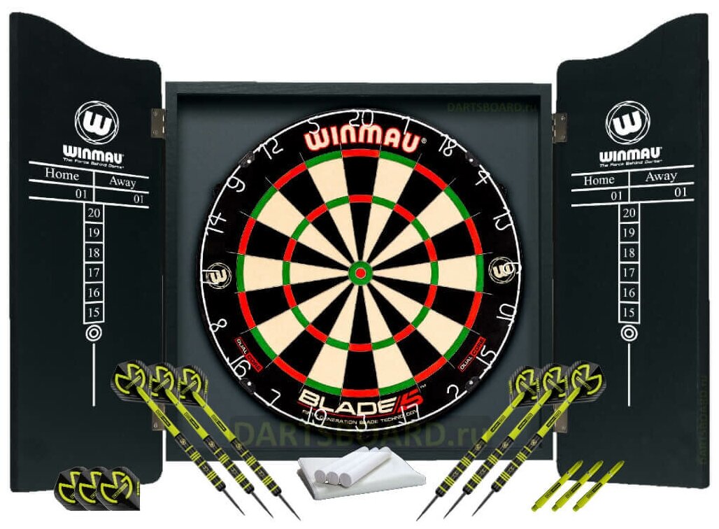 Комплект для игры в Дартс Winmau Pro 2 (профессиональный уровень)