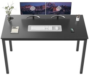 <b>Стол</b> письменный (для компьютера) EUREKA ERK-CD-5501 с шириной 139 см Black