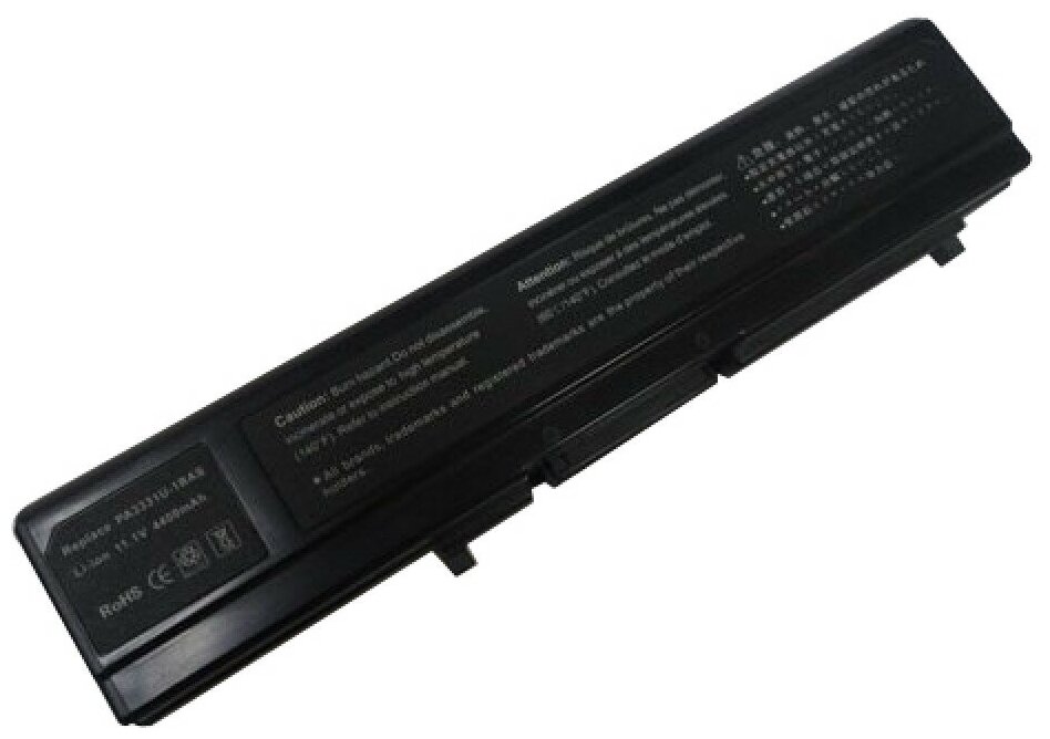 Аккумулятор (Батарея) для ноутбука Toshiba PA3331 10,8v 4800mAh, черная копия