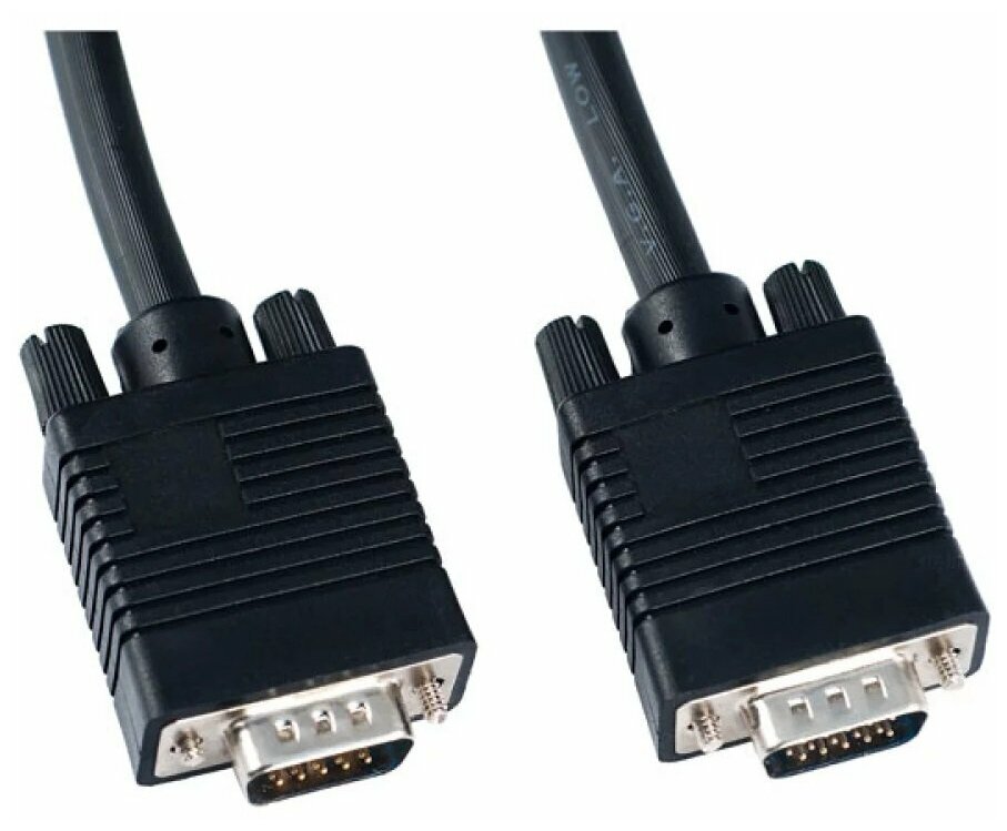фото Кабель PERFEO VGA/SVGA вилка - VGA/SVGA вилка, с ф/фильтрами, длина 3 м. (V7002)