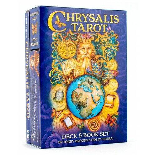 Chrysalis Tarot. Хризалида Таро (карты+книга) us games systems inc карты таро rider waite tarot deck premier edition