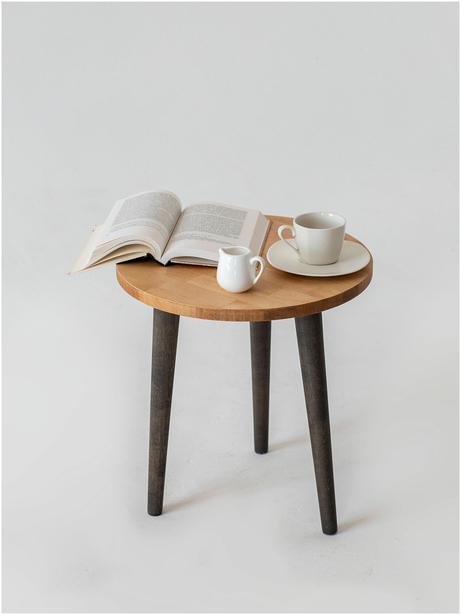 Столик кофейный, столик приставной, журнальный столик H&T WOOD - фотография № 3