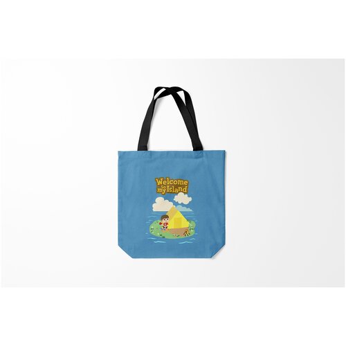 фото Сумка-шоппер / 40х40 см / геймерам / animal crossing мой остров burnettie