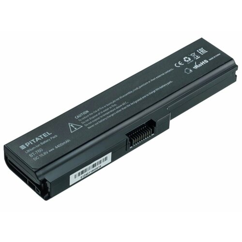 Аккумулятор Pitatel для Toshiba Qosmio X770 10.8V (4400mAh) аккумуляторная батарея pitatel для ноутбука toshiba qosmio x770 10 8v 4400mah
