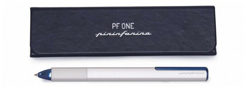 Шариковая ручка Pininfarina PF One, цвет Серебристый/Синий (NPKRE01721)