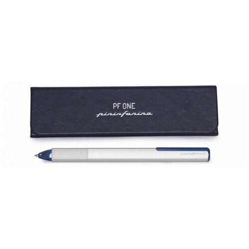 Шариковая ручка Pininfarina PF One, цвет Серебристый/Синий (NPKRE01721)