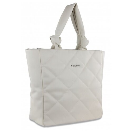 фото Сумка-шоппер bugatti cara, белая bugatti 49615240