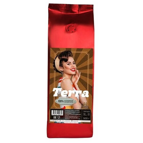 Кофе в зернах Tesoro Terra, 500 г