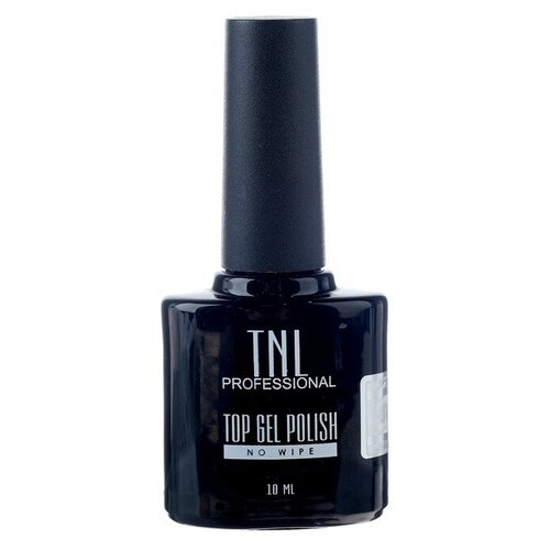 TNL Professional верхнее покрытие Top Gel Polish без липкого слоя, прозрачный, 10 мл, 37 г tnl professional верхнее покрытие matte top gel polish прозрачный 10 мл