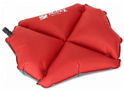 Надувная подушка Klymit Pillow X, 38.1х27.9 см, red