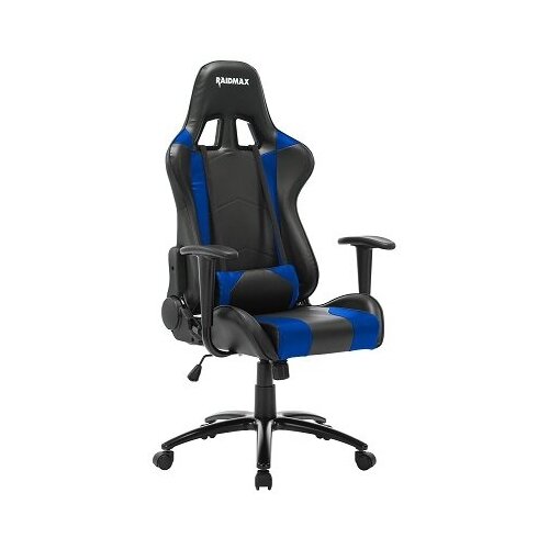 Кресло компьютерное RaidMAX DK702BU black/blue