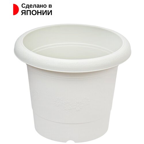 Горшок для цветов / Вазон круглый 18 л, Д38х30.5 см Yamato