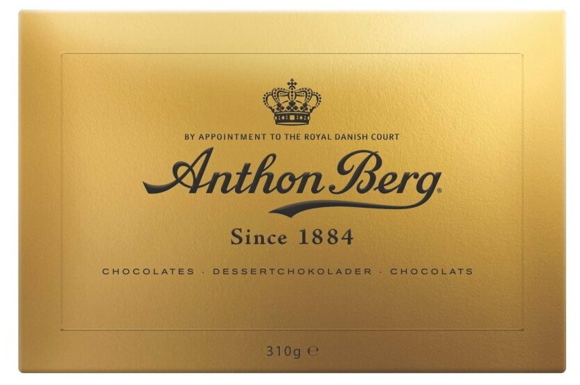 Ассорти Шоколадных конфет Anthon Berg Luxury Gold 310г - фотография № 2