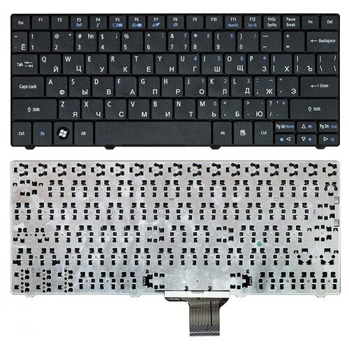 Клавиатура для ноутбука Acer Aspire One 752 Черная 106000₽