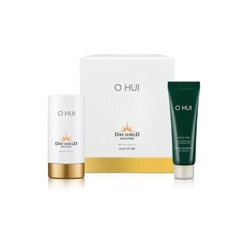 OHUI DAY SHIELD SUN STICK SPF 50+ PA++++ Солнцезащитный стик в наборе.