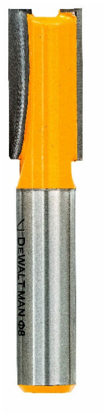 Фреза (10х20х52 мм Z2 HM хвостовик 8 мм) DEWALT DT90004-QZ