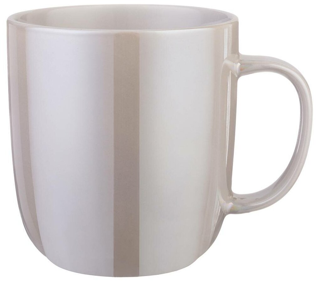 фото Кружка gloss 400мл серебристая Bronco (157901)