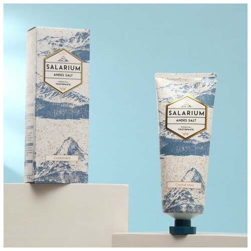 Зубная паста Salarium Кристальная мята с солью, 110 г