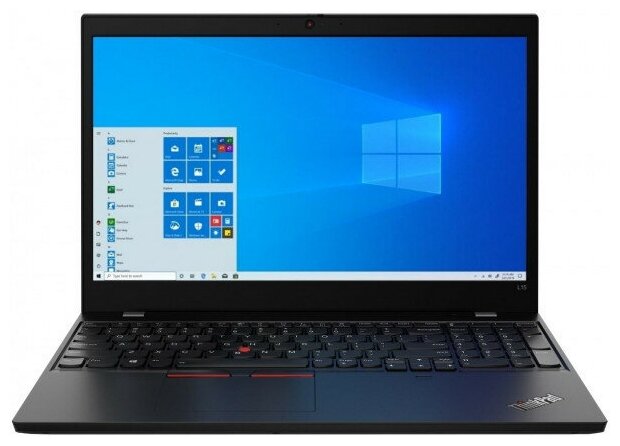Ноутбук Lenovo ThinkPad L15 Gen 1 156 1366x768 Intel Core i5 10210U 1600 МГц 8 Гб DDR4 256 Гб SSD Intel UHD Graphics Wi-Fi Bluetooth Cam Windows 10 Professional 64 bit чёрный 20U4S4SJ00