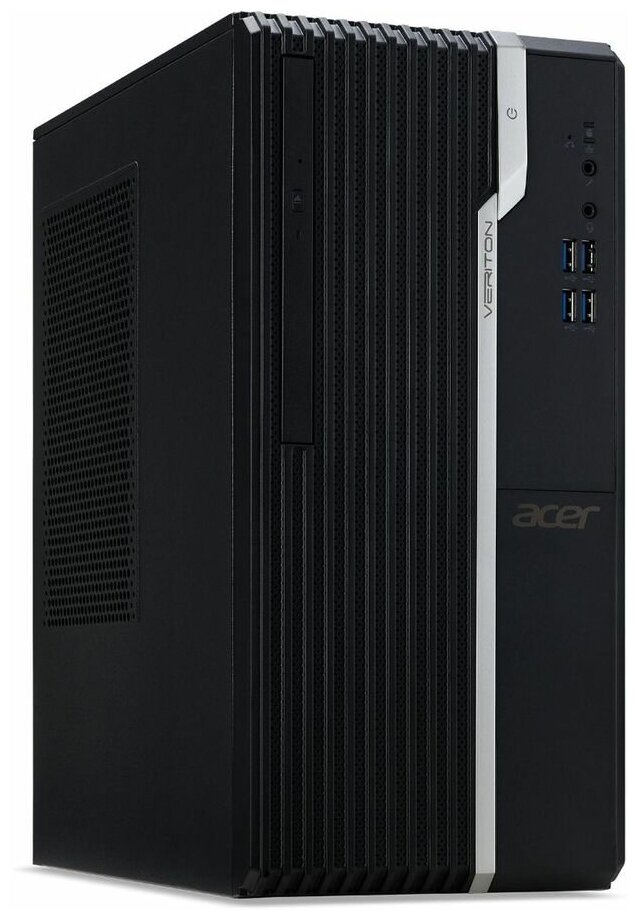 Персональный компьютер ACER Veriton VX2670G для бизнеса Desktop CPU Core i3 i3-10100 3600 МГц 4Гб DDR4 500Гб Intel UHD Graphics встроенная без ОС черный DT.VTFER.03F