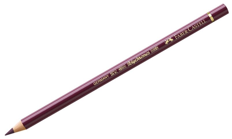 Карандаш художественный Faber-Castell "Polychromos", цвет 194 фиолетово-красный