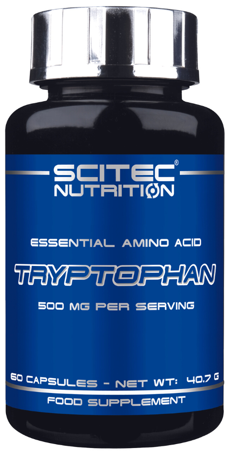 Аминокислота Scitec Nutrition Tryptophan, 60 шт.