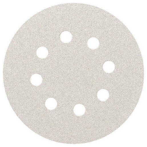 SMIRDEX (смирдекс) Абразивный круг 510 White, 125мм, зерно P60, 8 отверстий