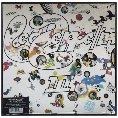 Led Zeppelin Виниловая пластинка Led Zeppelin III personalized acrylic music keychain plaque photo album song poster keyring art player display sound track custom key chain