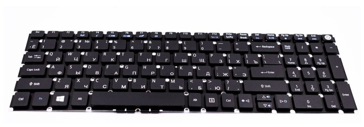 Клавиатура для Acer Aspire E5-553G ноутбука клавиши 348758