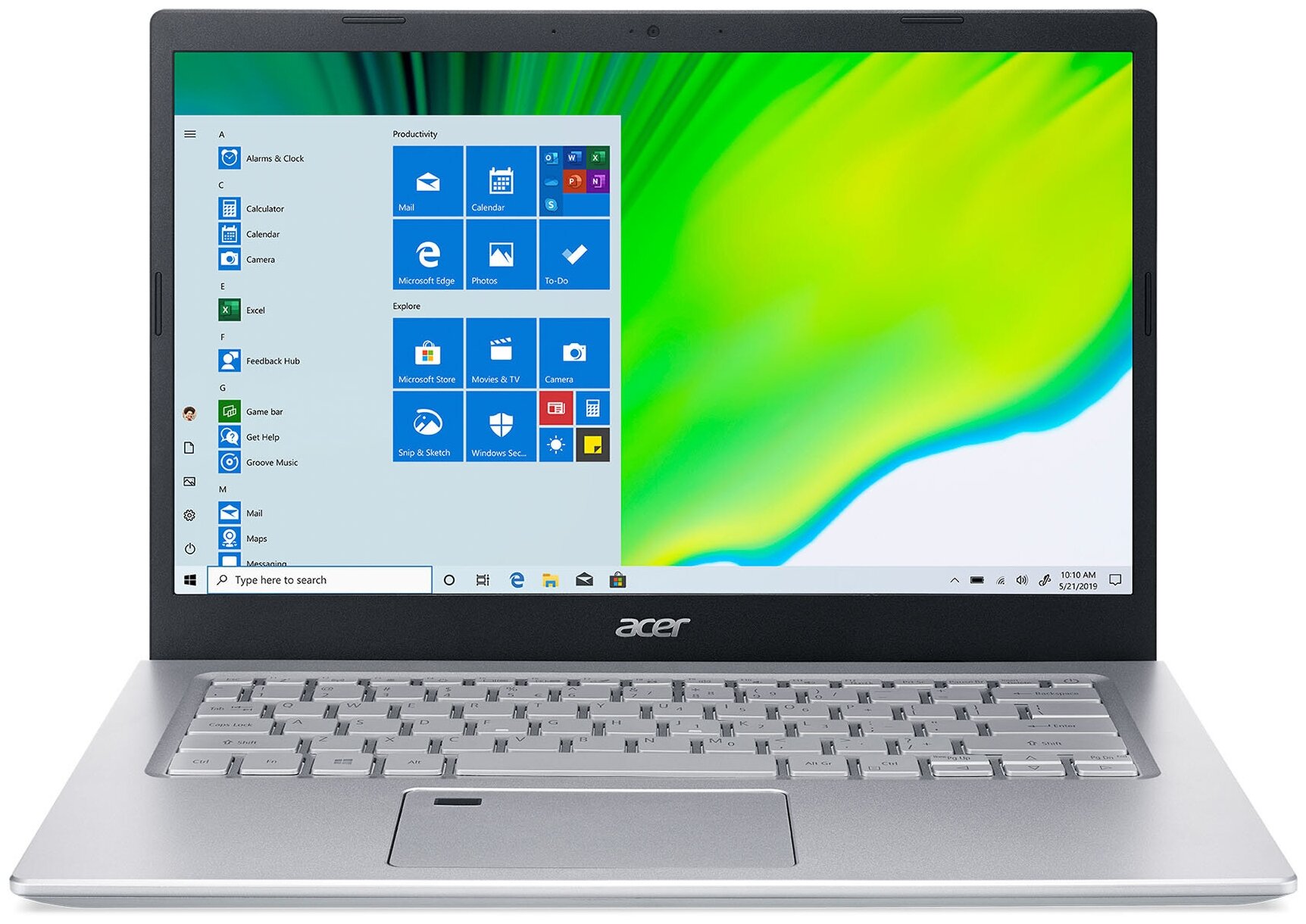 Ноутбук Acer Aspire 5 A514-54-3352 14 FHD IPSCore i3-1115G48GB256GB SSDUHD GraphicsWin 11 HomeNoODDчерный NXA22ER00L