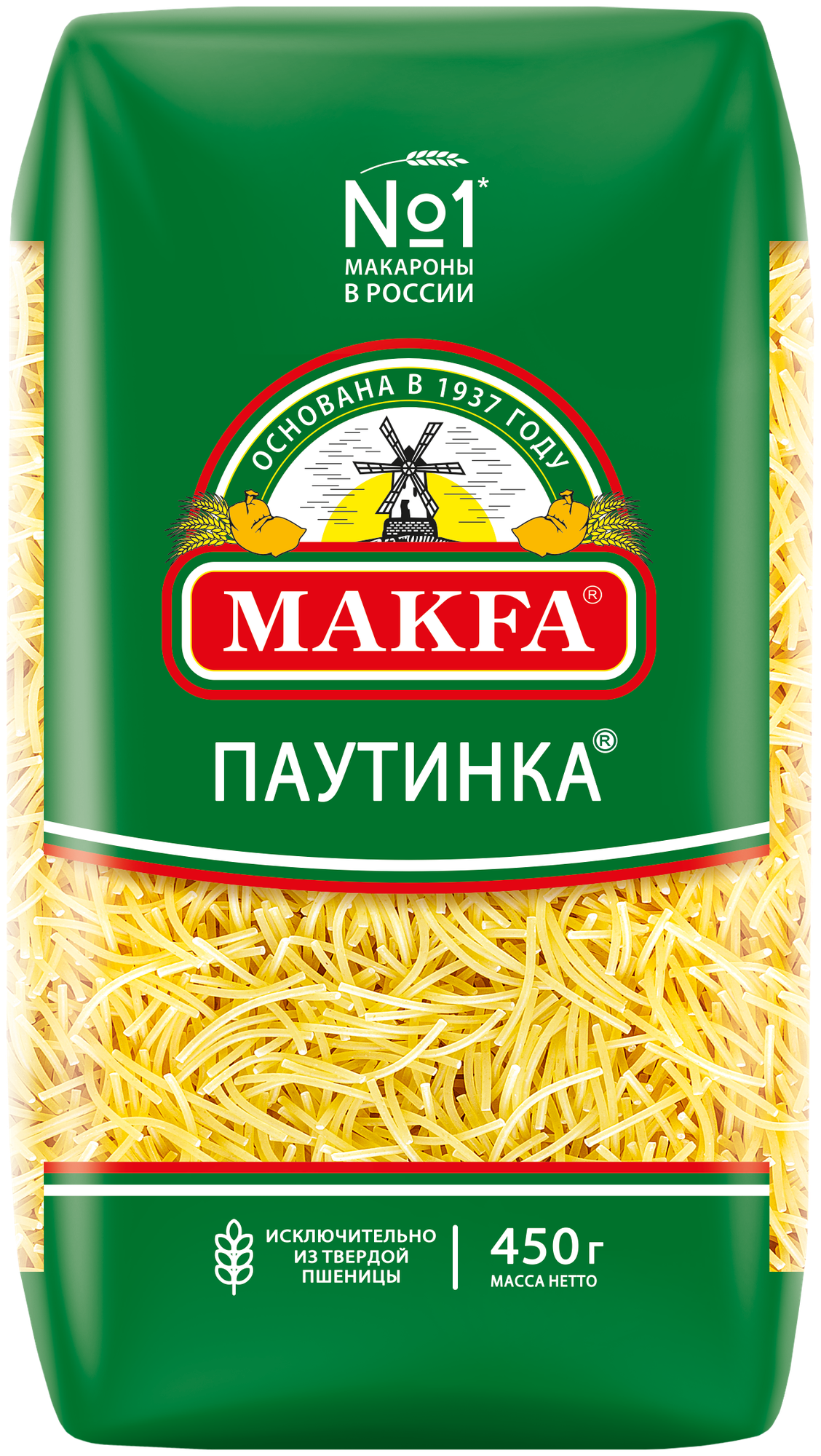 Вермишель Макфа из твердых сортов пшеницы