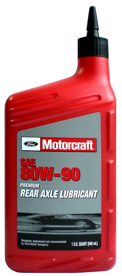 Жидкость трансмиссионная FORD Motorcraft SAE 80W-90 Premium Rear Axle Lubricant (946 мл)