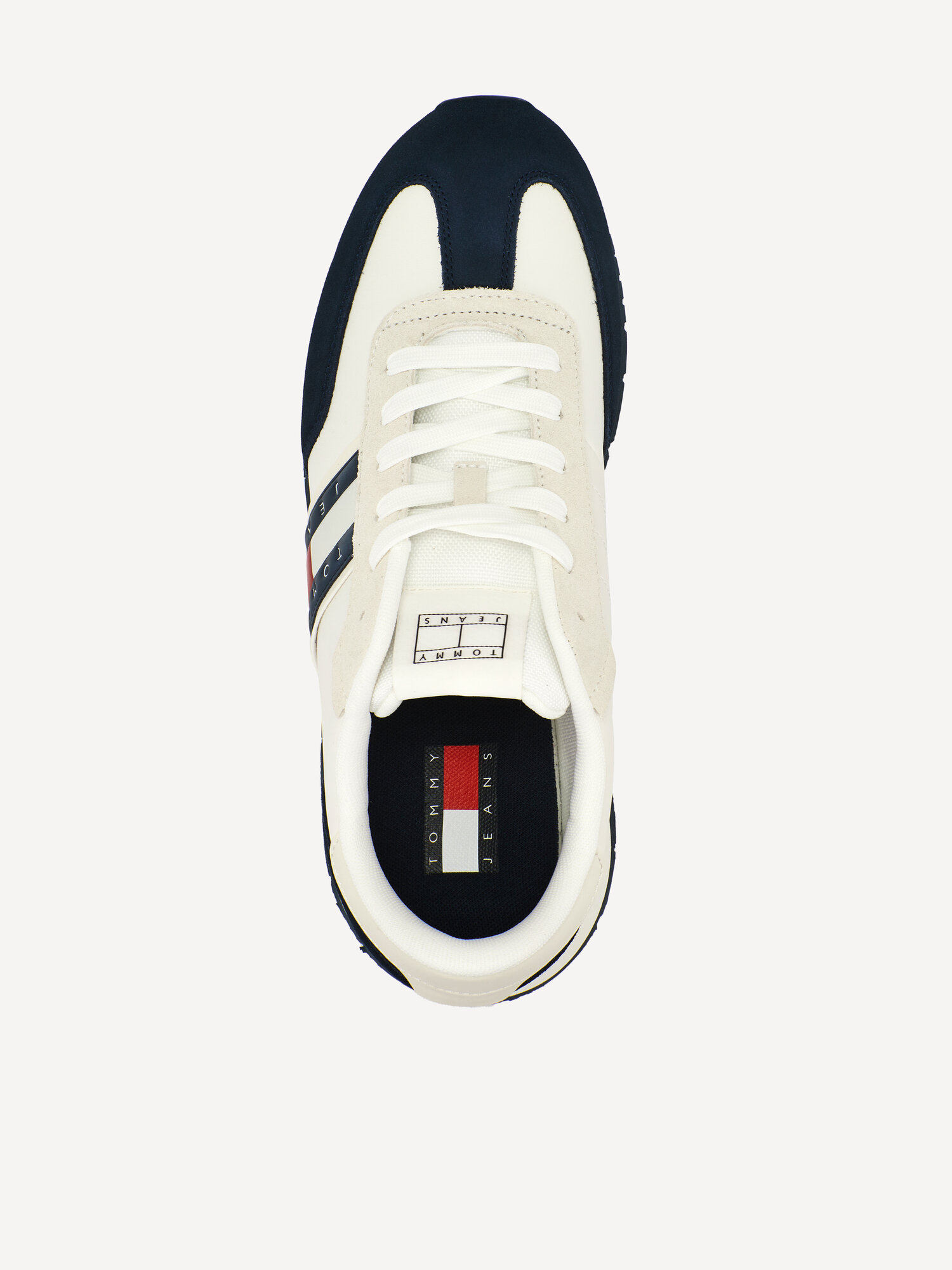 Кроссовки Tommy Jeans, размер 41 EU, белый/синий — фото 1