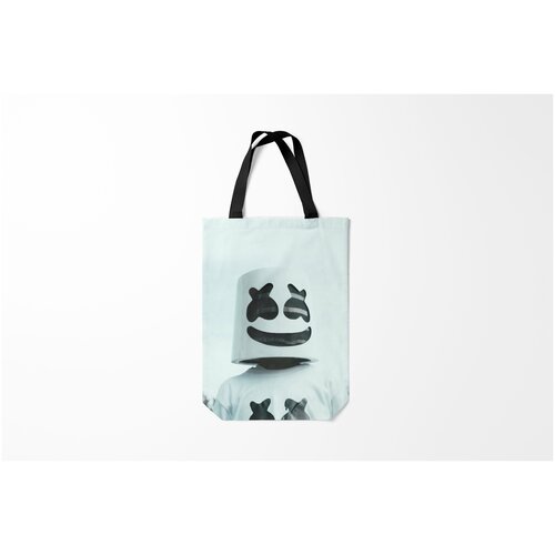 фото Сумка-шоппер / 31х42 см / разная музыка / клубная marshmello маршмелло burnettie