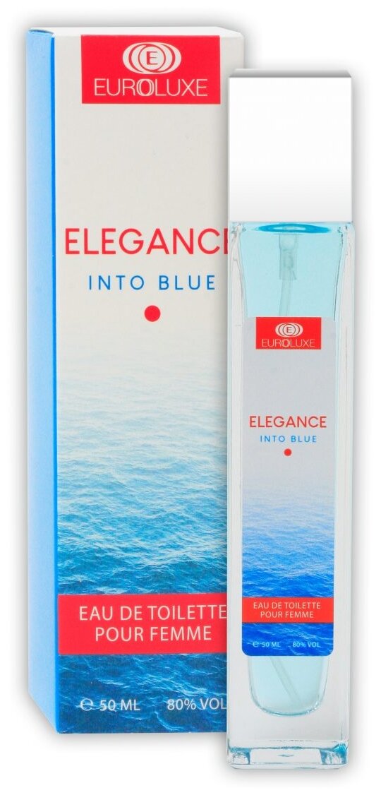 Euroluxe туалетная вода Elegance Into Blue