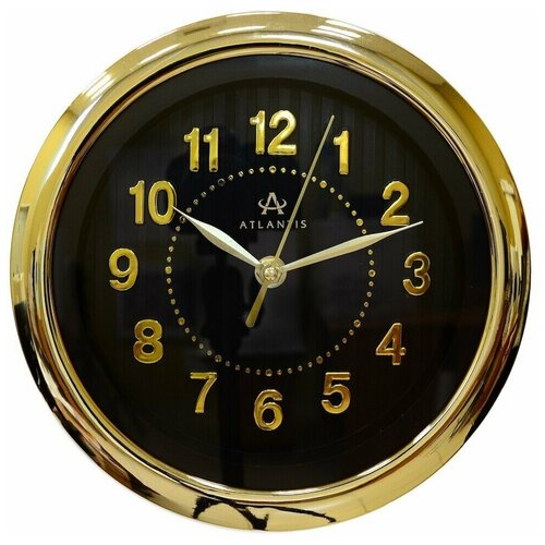 Настенные часы Atlantis TLD-6453 чер циферблат