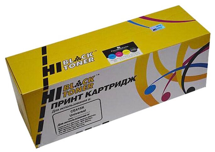 Картридж Hi-Black HB-CE410X, черный, 4000 страниц, совместимый для LJ Pro 300 Color M351dn, LJ Pro 400 Color M451dn