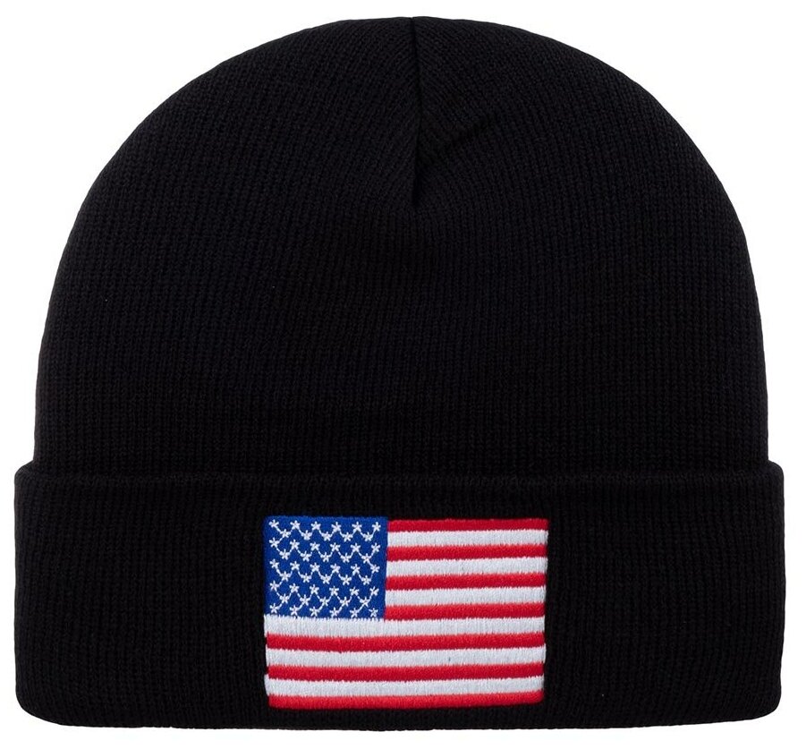 Шапка с отворотом AMERICAN NEEDLE 21019A-USA United States Cuffed Knit 