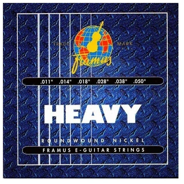 Струны для электрогитары Blue Label 11-50 (Heavy) Framus 45230