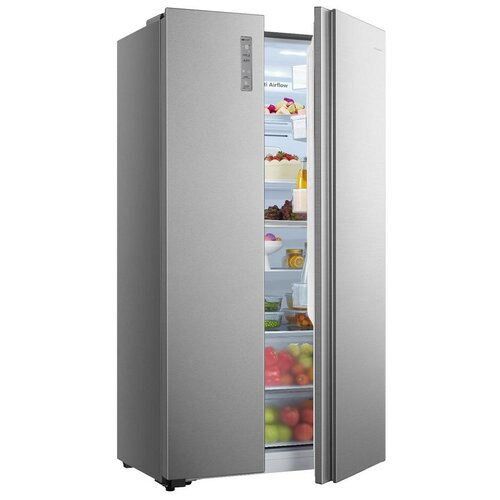 Холодильник Hisense RS677N4AC1 1786x910x646 Серебристый