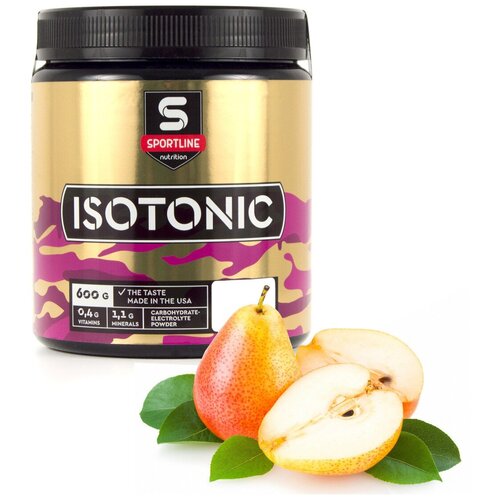 Изотоник SportLine Nutrition IsoTonic 600g (Груша)