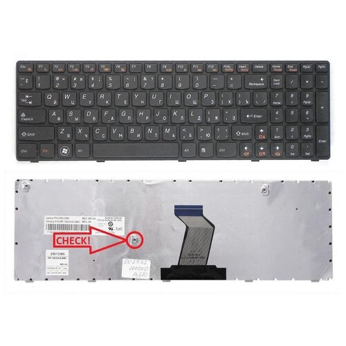 Клавиатура для ноутбука Lenovo V570 B570 G570 Z570 G770 25-013347 клавиатура для ноутбука lenovo v570 b570 g570 z570 g770