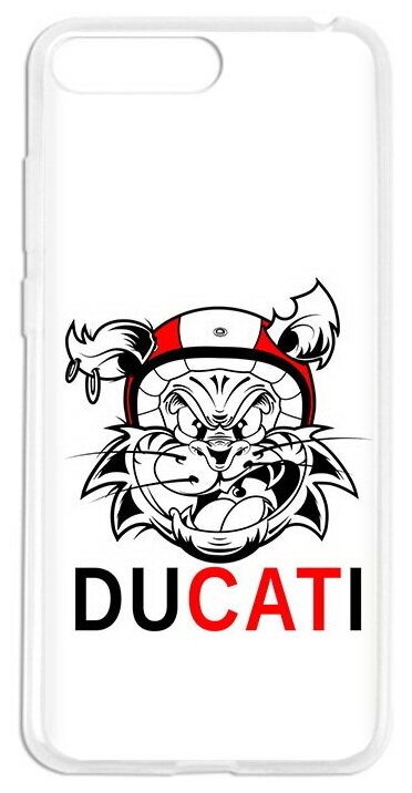 Чехол задняя-панель-накладка-бампер MyPads дукати для Huawei Honor 6 Plus (PE-UL00/TL20/TL10/CL00)75.7 противоударный