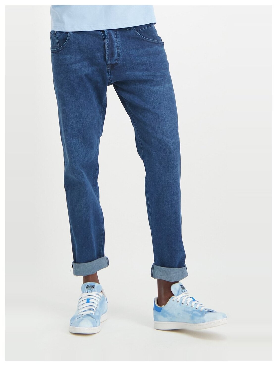 Джинсы прямые Haze&Finn IMIQ Regular Fit Stretch Jeans