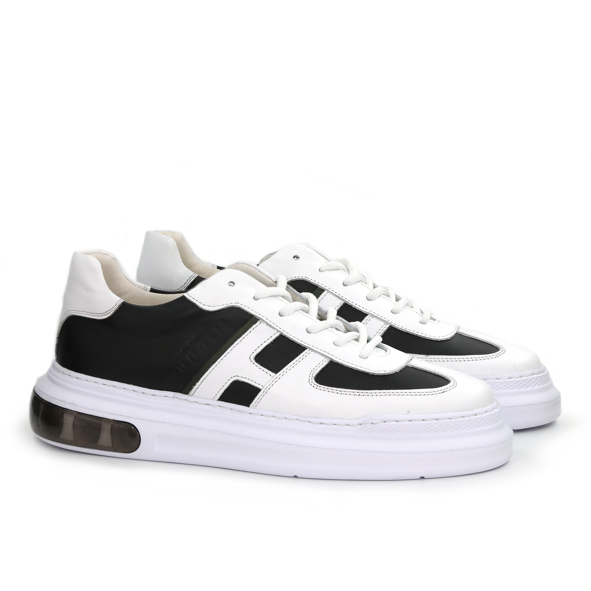 Кроссовки Bugatti, размер 41, 2000белый/черный — фото 1