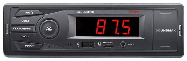 Автомагнитола SoundMAX SM-CCR3179B