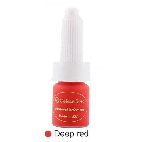 Пигмент Golden Rose для перманентного макияжа Deep Red 10 ml