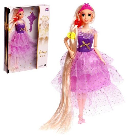 Кукла-модель «Анна» шарнирная, в пышном платье, с аксессуарами, микс